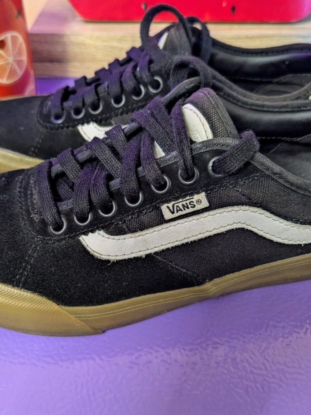 Vans Chima Ferguson Sydney Pro Skateboard Shoes Black Mens 6.5 Women 8 Used